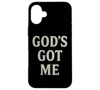 God's Got Me Christian Ispiratrice Fede motivazionale Custodia per iPhone 16 Plus