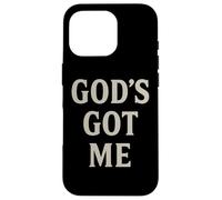God's Got Me Christian Ispiratrice Fede motivazionale Custodia per iPhone 16 Pro