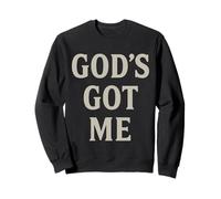 God's Got Me Christian Ispiratrice Fede Motivazionale Felpa