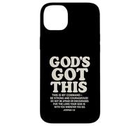 God's Got This Joshua 1:9 Versetto della Bibbia Cristiano Custodia per iPhone 14 Plus