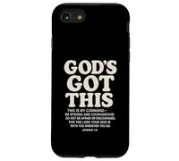 God's Got This Joshua 1:9 Versetto della Bibbia Cristiano Custodia per iPhone SE (2020) / 7 / 8