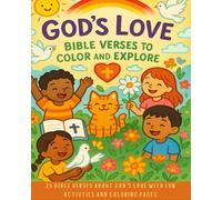 God's Love: Bible Verses to Color and Explore