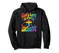 God's Love Is Fully Inclusive Felpa con Cappuccio