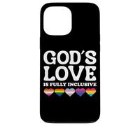 God's Love Is Fully Inclusive LGBTQIA+ Gay Pride Christian Custodia per iPhone 13 Pro Max