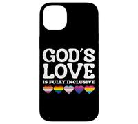 God's Love Is Fully Inclusive LGBTQIA+ Gay Pride Christian Custodia per iPhone 14 Plus