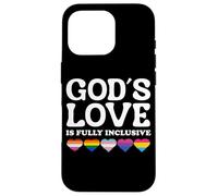 God's Love Is Fully Inclusive LGBTQIA+ Gay Pride Christian Custodia per iPhone 16 Pro
