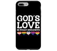 God's Love Is Fully Inclusive LGBTQIA+ Gay Pride Christian Custodia per iPhone 7 Plus/8 Plus