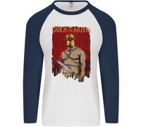Gods Of The Arena MMA Martial Arts Gym Uomo L/S Baseball T-Shirt