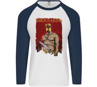 Gods Of The Arena MMA Martial Arts Gym Uomo L/S Baseball T-Shirt