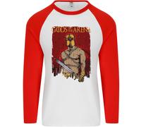 Gods Of The Arena MMA Martial Arts Gym Uomo L/S Baseball T-Shirt