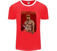 Gods Of The Arena MMA Martial Arts Gym Uomo Ringer T-Shirt FotL