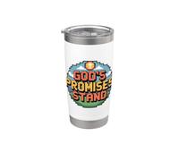 God's Promise Stands Bicchiere termico in acciaio inox doppia parete