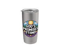 God's Promise Stands Bicchiere termico in acciaio inox doppia parete
