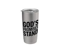 God's Promise Stands Bicchiere termico in acciaio inox doppia parete