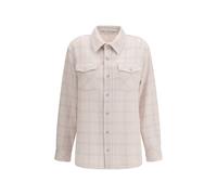 God's True Cashmere White Cashmere Pattern Shirt - S
