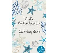 God's Water Animals Coloring Book