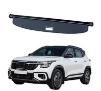 GODSLLY Car Retrattile Rear Borse Bagagliaio Cargo Cover, Compatibile per KIA Seltos 2024-2025, Posteriore Ripiano Divisoria Bagagliaio Protezione