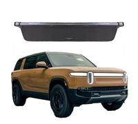 GODSLLY Car Retrattile Rear Borse Bagagliaio Cargo Cover, Compatibile per Rivian R1S, Posteriore Ripiano Divisoria Bagagliaio Protezione