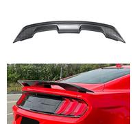 GODSLLY Compatibile per Ford Mustang MK6 GT500 2015-2022, Spoiler per Bagagliaio Posteriore per Auto Kit di Styling Modificati per Ala Posteriore Accessori, Carbon Fiber Look