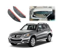 GODSLLY Parapioggia per Specchietto Laterale per Auto, Compatibile per Mercedes-Benz GLK-Class X204 2008-2015, Specchietto Retrovisore per Sopracciglia Antipioggia