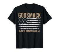 Godsmack The Rise of Rock 2026 Orange Beach Maglietta