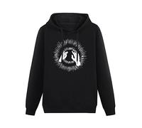 Godspeed You Emperor Hoodies Long Sleeve Pullover Loose Hoody Sweatershirt Black M
