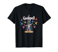 Godspell Retro Musical Theatre Classic Broadway Theatre Maglietta