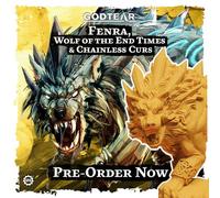 Godtear Fenra Wolf of The End Times e figura di Chainless Curs - LatestBuy