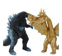 Godzilla - 2 giocattoli della serie di mostri, idea regalo per bambini, ragazzi e ragazze