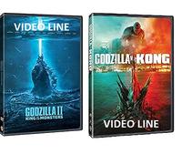 Godzilla 2: King Of The Monsters / Godzilla vs Kong (2 Film Dvd) Edizione Italiana ⚠️ VENDUTO DA VIDEO LINE ⚠️