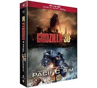 Godzilla 3d - pacific rim 3d - 2 blu-ray