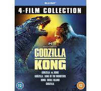 Godzilla & Kong 4-Film Collection [Blu-ray] [2021] [Region Free]