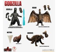 Godzilla: Destroy All Monsters 5 Points XL Action Figures Deluxe Box Set Round 1