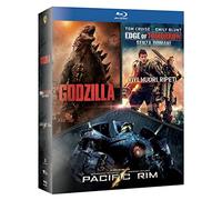 Godzilla, Edge Of Tomorrow, Pacific Rim (Box 3 Br)