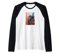 Godzilla Evilla Mothra Grande Duello dei Mari del Sud Evila (1966) Maglia con Maniche Raglan