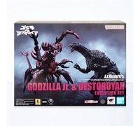 Godzilla Jr & Destoroyah 1995 Movie Evolution Set Action Figure Bandai Tamashii