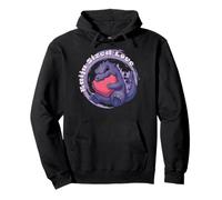 Godzilla Kaiju Sized Love Cute Cuddly Heart Valentine's Day Felpa con Cappuccio