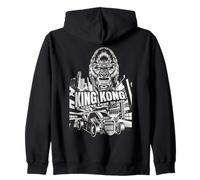 Godzilla - King Kong A Legend Come To Life Felpa con Cappuccio