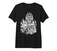 Godzilla - King Kong A Legend Come To Life Maglietta Premium