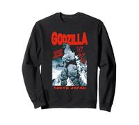 Godzilla King of The Monsters Tokyo Japan Red Text Movie Felpa