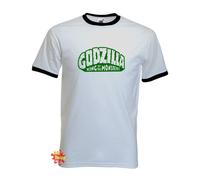 Godzilla, King Of The Mostri Rétro Culto T Shirt IN TV Tutte le Taglie