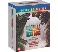 Godzilla / Kong Collection - 4-Disc Boxset ( Godzilla / Kong: Skull Island / Godzilla: King of the Monsters / Godzilla vs. Kong ) [ Origine Belga, Nessuna Lingua Italiana ] (Blu-Ray)