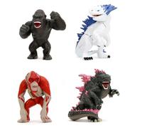 Godzilla Nano Metalfigs Diecast Mini Figures 4-Pack Wave 1 4 Cm Jada Toys