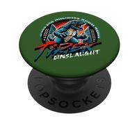 Godzilla - T-Rex When The Ancients Roam Again PopSockets PopGrip Adesivo