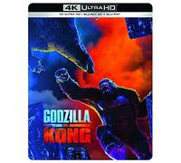 Godzilla Vs. Kong 4K Ultra-HD + Blu Ray 3D Steelbook [Blu Ray]