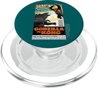 Godzilla vs Kong - Poster retrò Titan-Vision PopSockets PopGrip per MagSafe