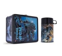 Godzilla Vs.Mechagodzilla Rétro Metallo Lunchbox Con Bevande Container