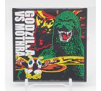 Godzilla vs Mothra Rubber Magnet Ichibankuji Bandai Japan ss941