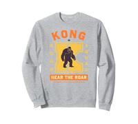 Godzilla x Kong Hear The Roar Kong Athletic Logo Movie Felpa