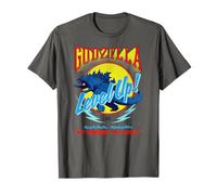 Godzilla x Kong Level Up Retro Video Game Movie Monster Maglietta